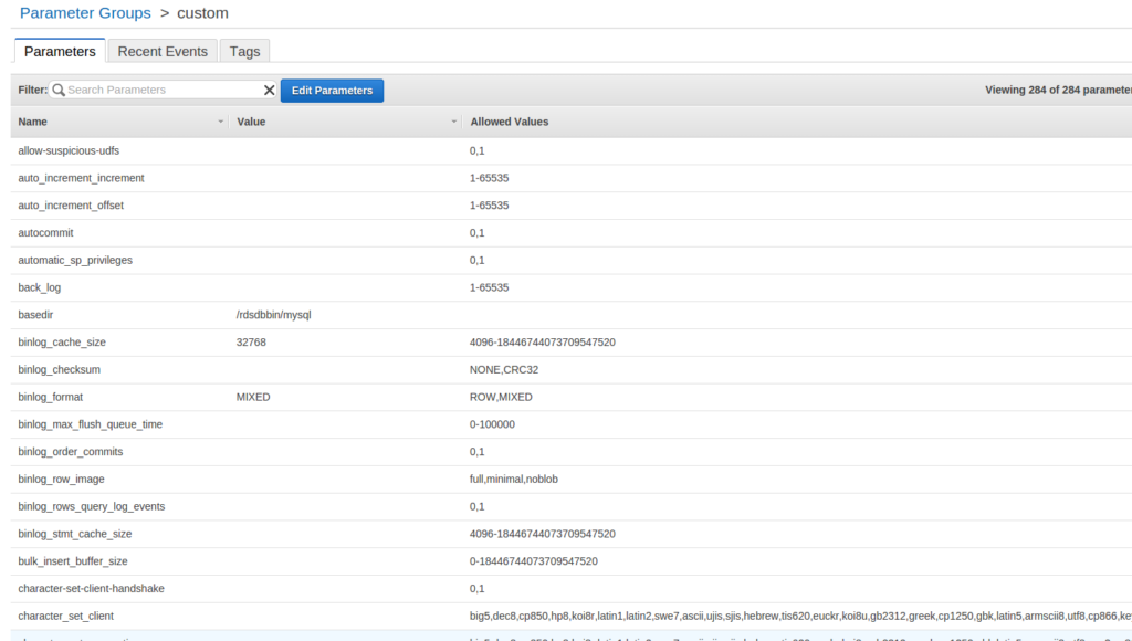 How to Configure AWS RDS MySQL (lower_case_table_names) R&D Solutions